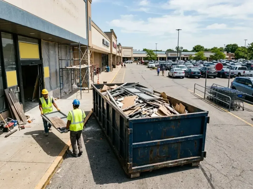 retail-store-renovation-debris-003 — frequently asked questions, Roll-off Dumpster Rentals in Hinesville, GA
